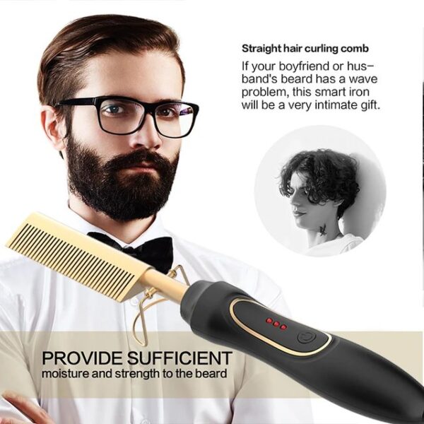 2in1 Electric Hot Comb for Hair