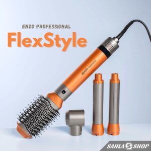 Brosse ENZO🇮🇹 4en1 DYSON supersonic Multifonctions Flexstyle EN-4131