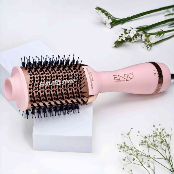 ⁦La nouvelle Brosse ENZO🇮🇹 one step 1500w PRO blo-out styler en-6209⁩ - الصورة ⁦4⁩