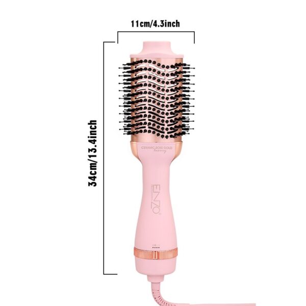 ⁦La nouvelle Brosse ENZO🇮🇹 one step 1500w PRO blo-out styler en-6209⁩ - الصورة ⁦16⁩