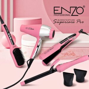 Kit de Soin et Coiffage à Domicile 4 en 1 ENZO 🇮🇹 Professional en-6313.