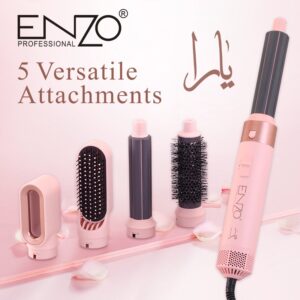 يارا Brosse soufflante multifonction 5en1 de ENZO 🇮🇹Professional EN-4142