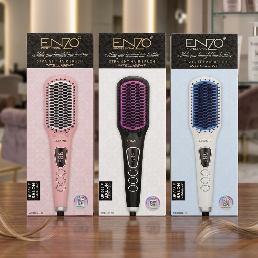 Brosse ENZO 🇮🇹 MAGIQUE céramique 985f (nouvel génération) EN-4101 - الصورة 11