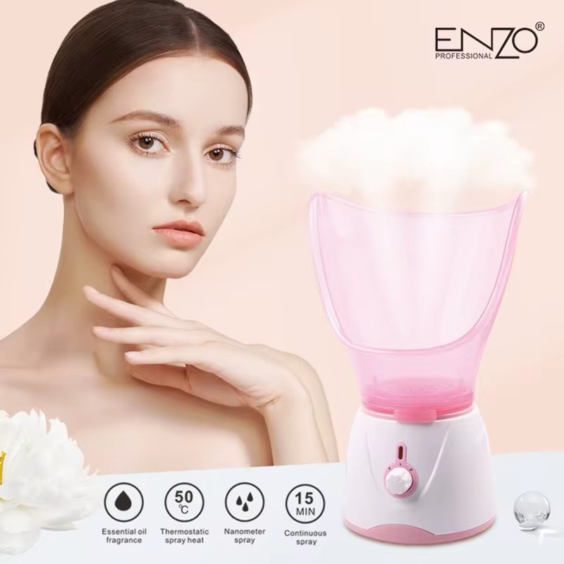 ENZO 🇮🇹 Facial sauna 3en1 EN-8104 1000w Hydratation profonde - الصورة 2