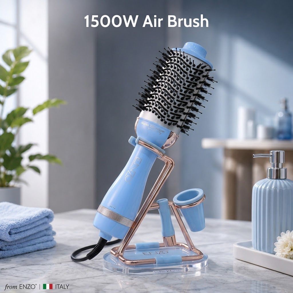 ENZO 🇮🇹 Professional 3in1 nano Titanium combo EN-3313B - الصورة 2